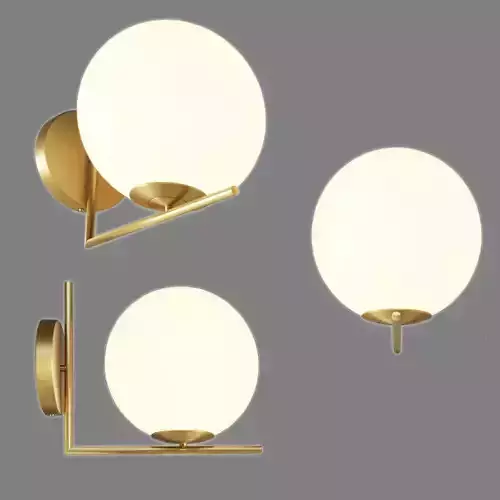 Bra flos ic lights family michael anastassiades designed 3D model