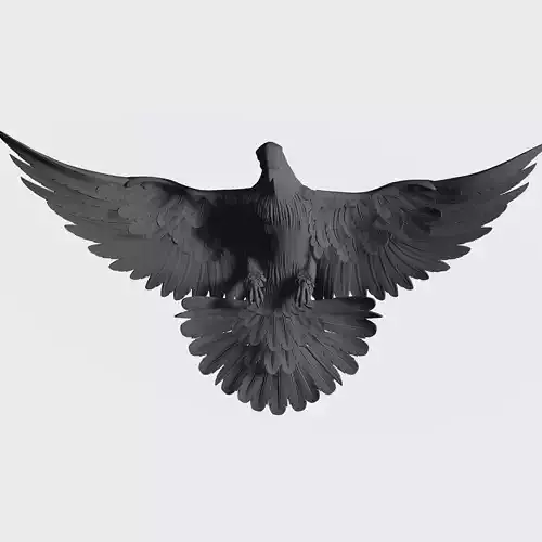 DOVE BASE RELIEF  3D print model