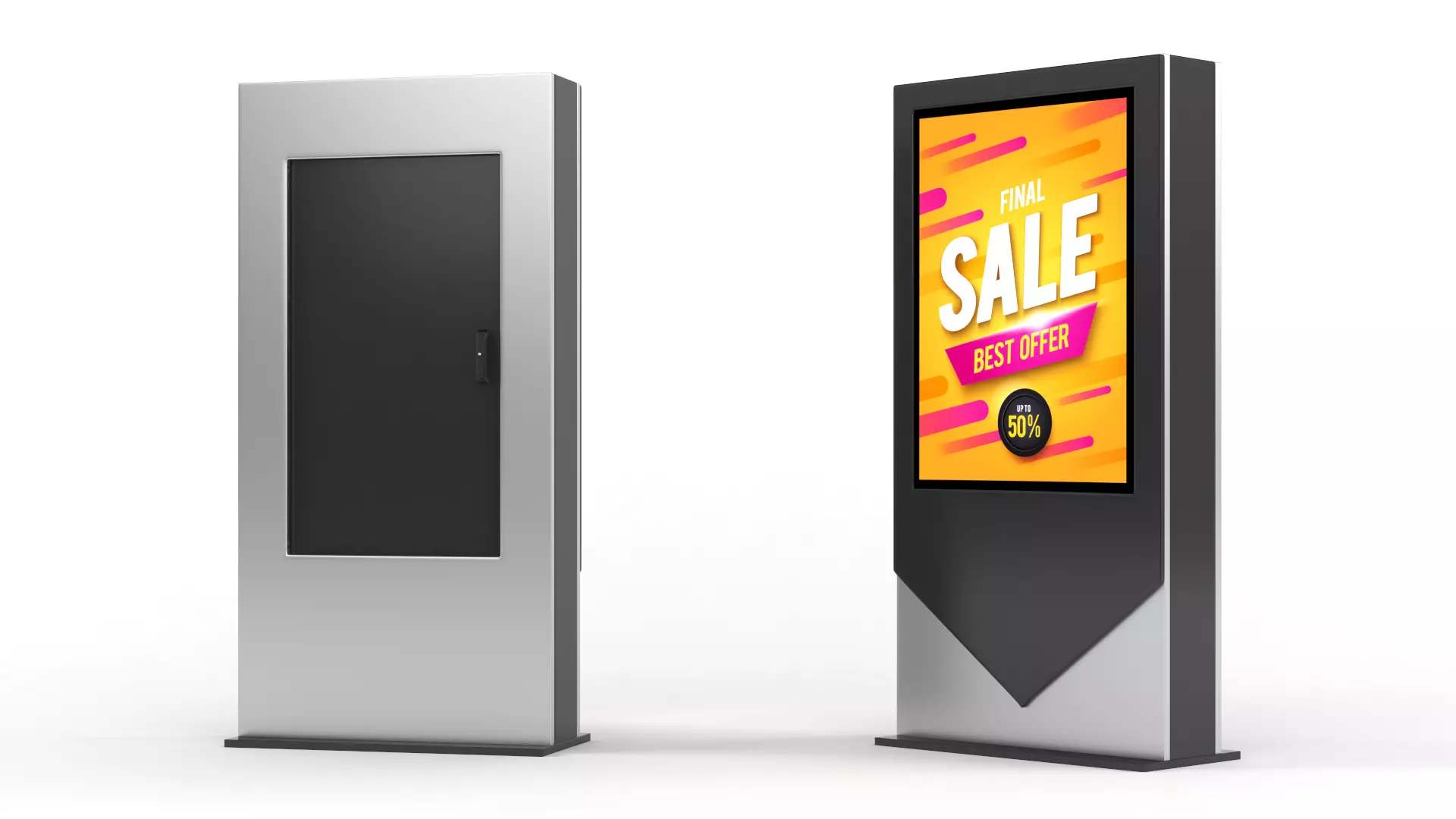 Electronic Kiosk 3D model