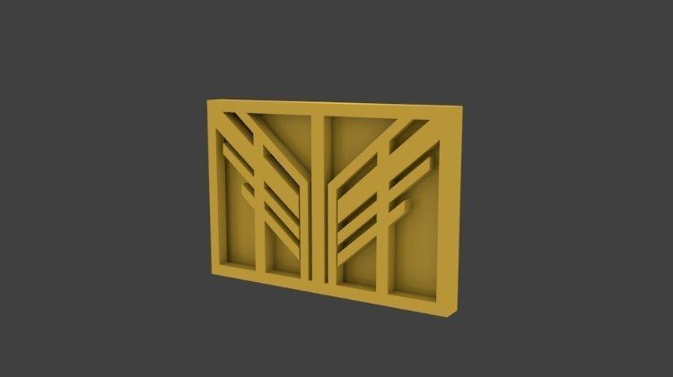 THOR LOVE AND THUNDER BELT BUCKLE  3D print model_2