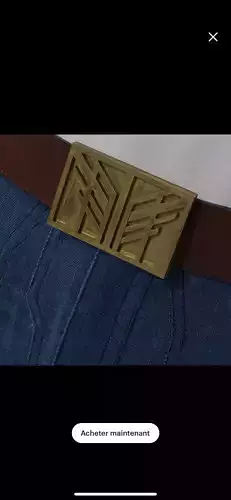 THOR LOVE AND THUNDER BELT BUCKLE 