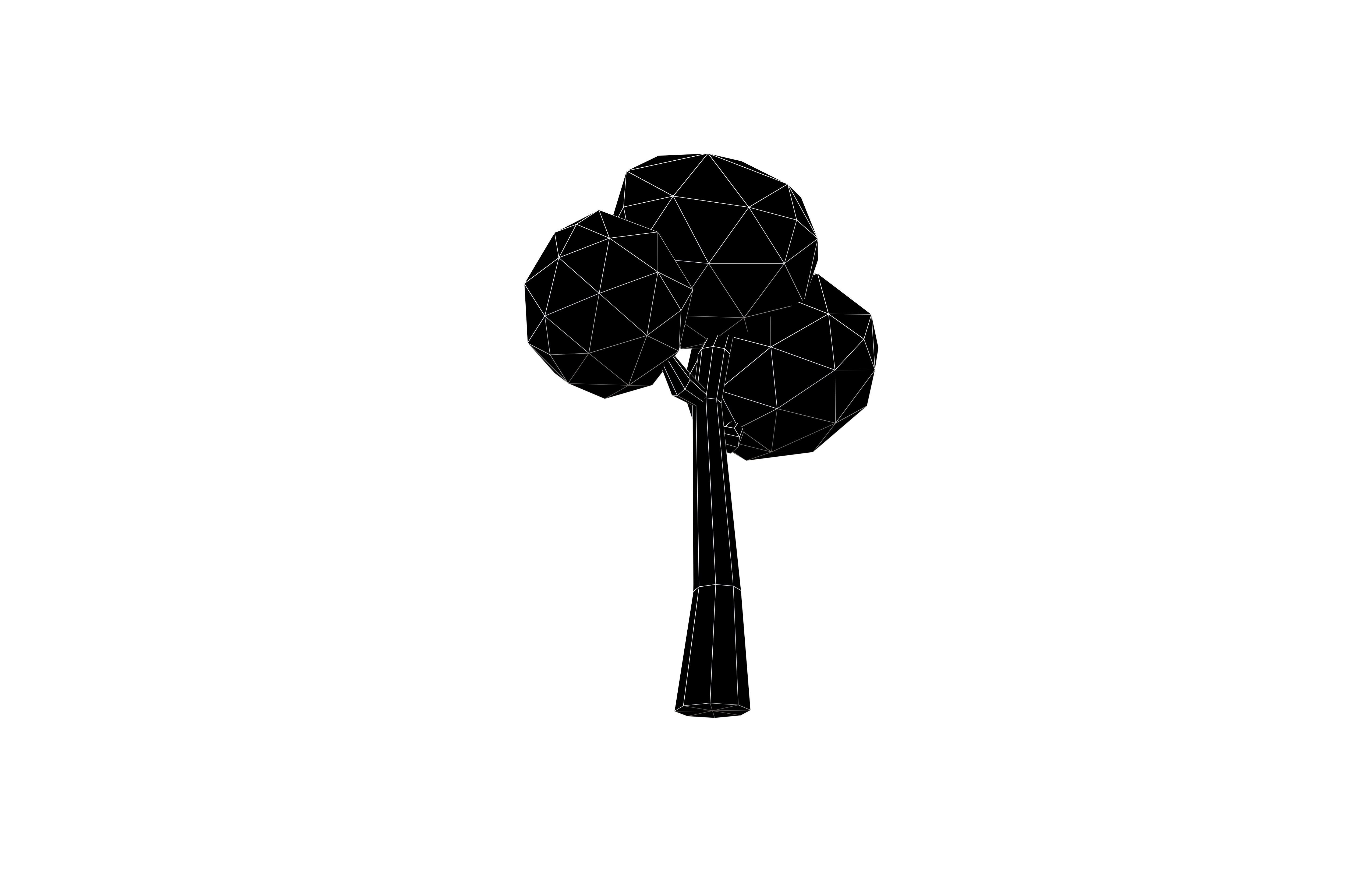 Cartoon Tree v29 004 Low-poly 3D model_12