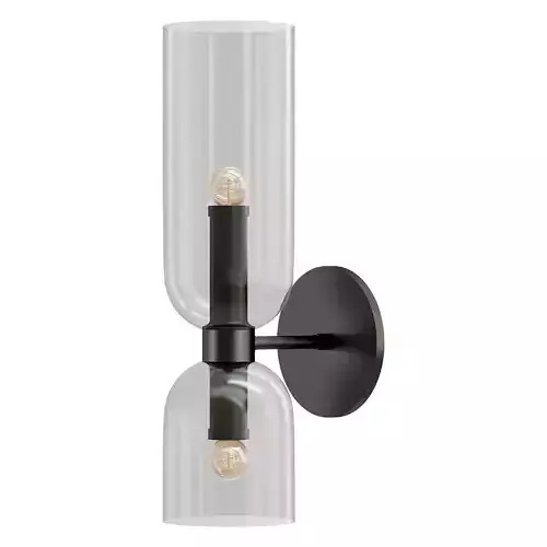 Favourite-Amusing-2877-1W wall sconce with clear glass shade