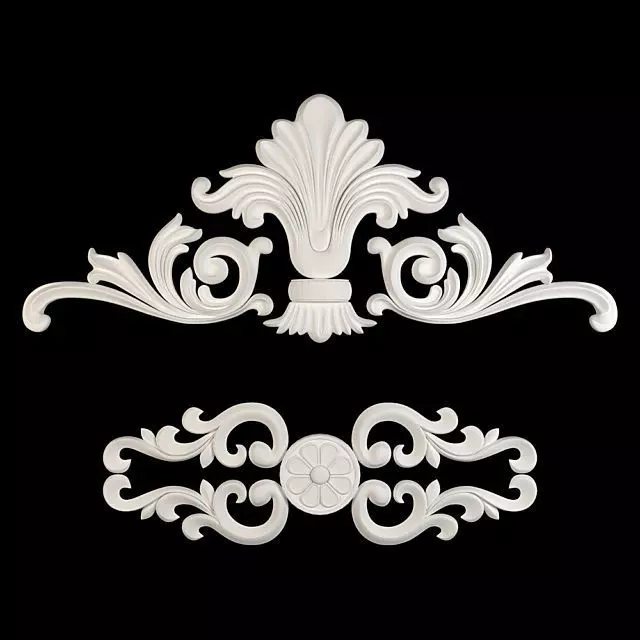 Decorative Ornaments - 08 3D model