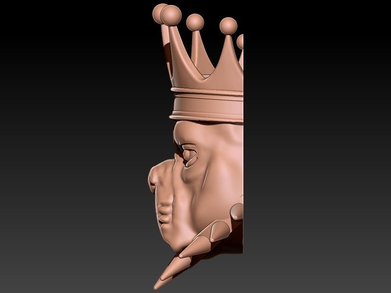 Crown Bull Dog 3D mODEL 3D print model_3