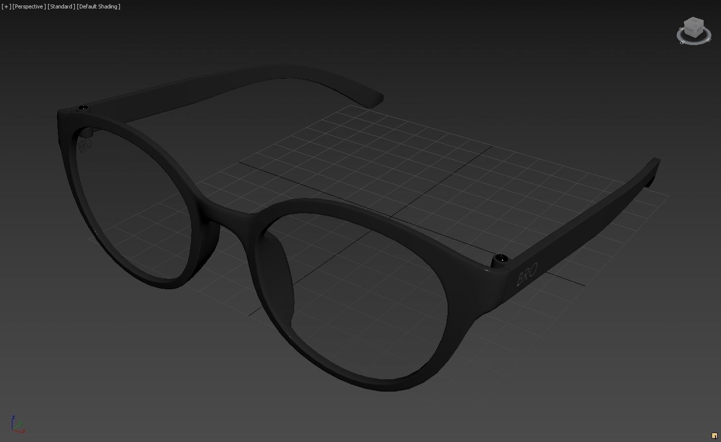 Glasses 03 3D model_5