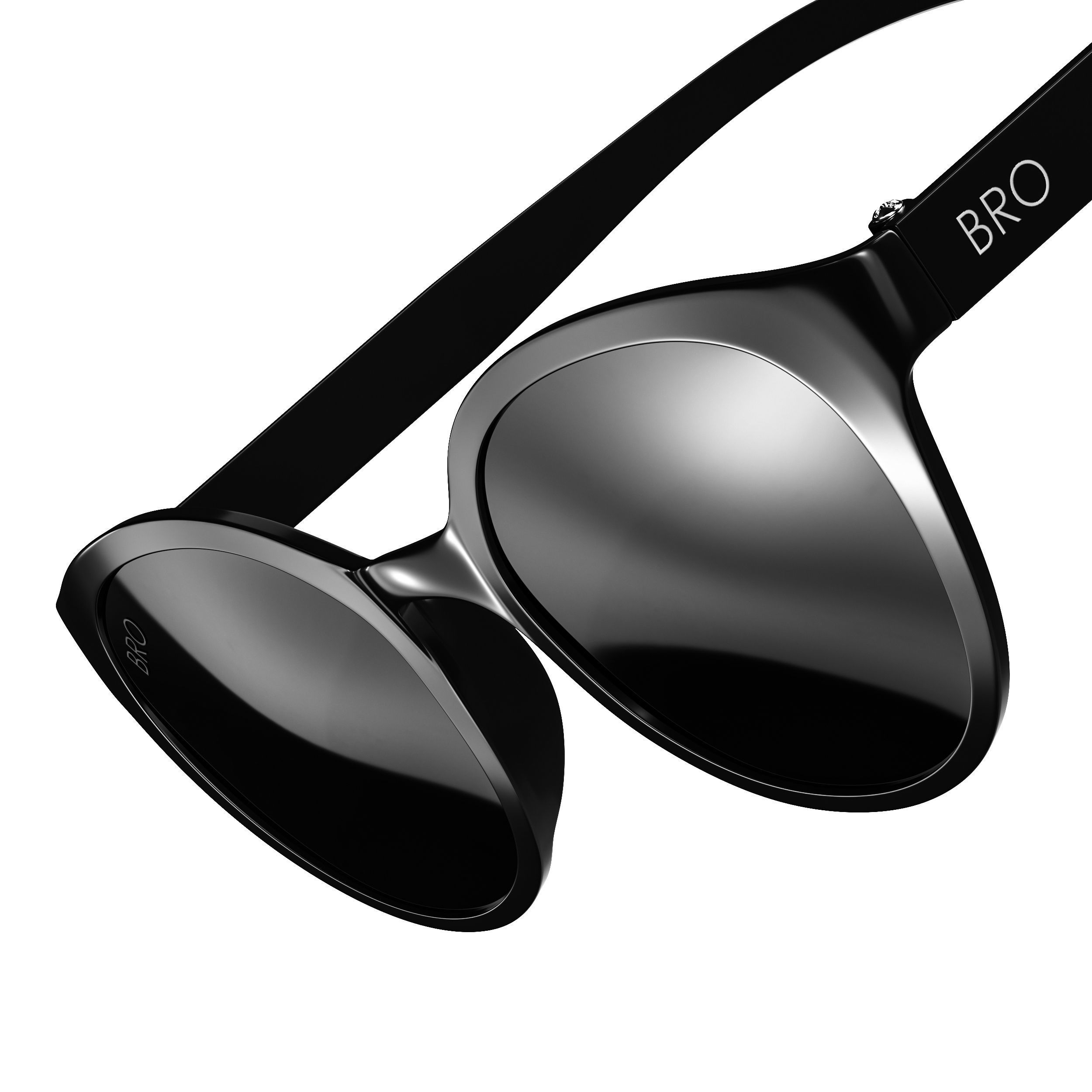 Glasses 03 3D model_2