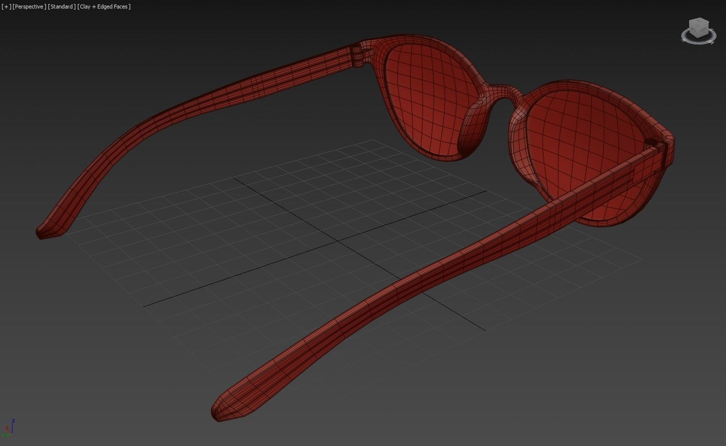 Glasses 03 3D model_8
