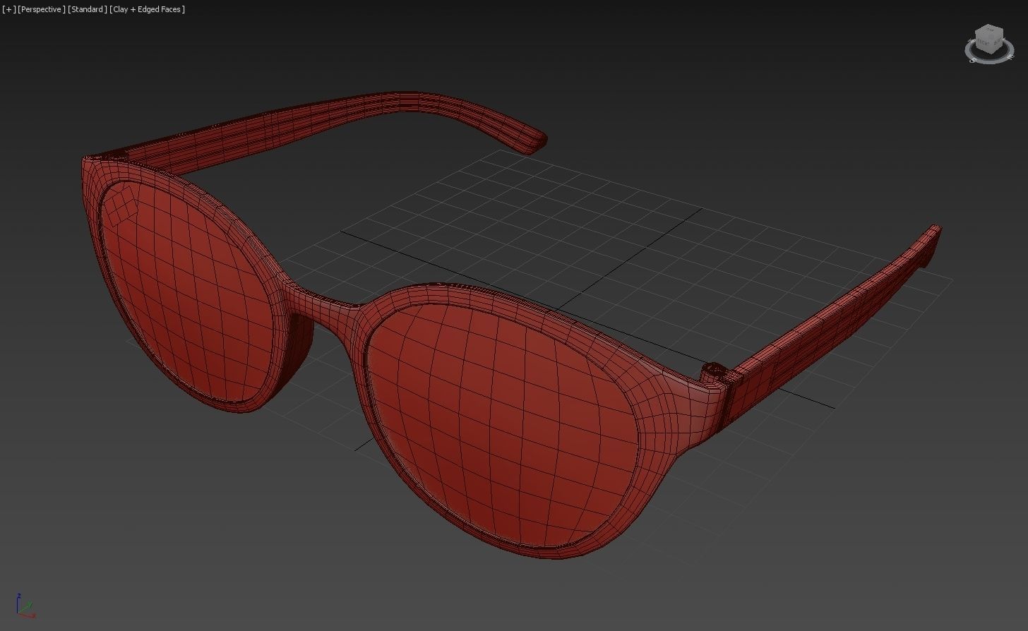 Glasses 03 3D model_7