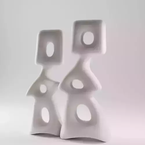 Abstract Sculpture 2 Guys