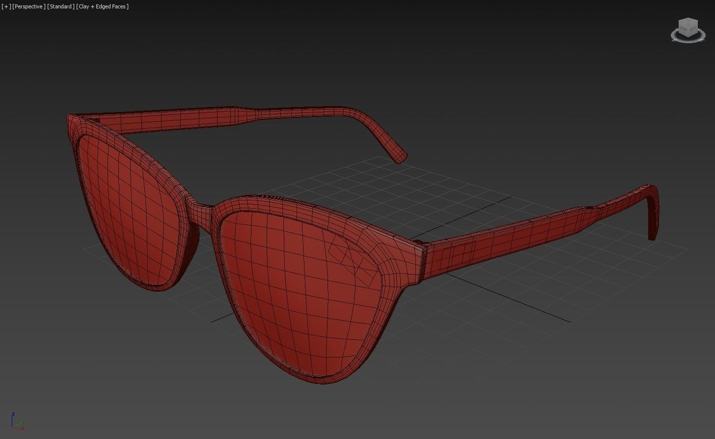 Glasses 04 3D model_6