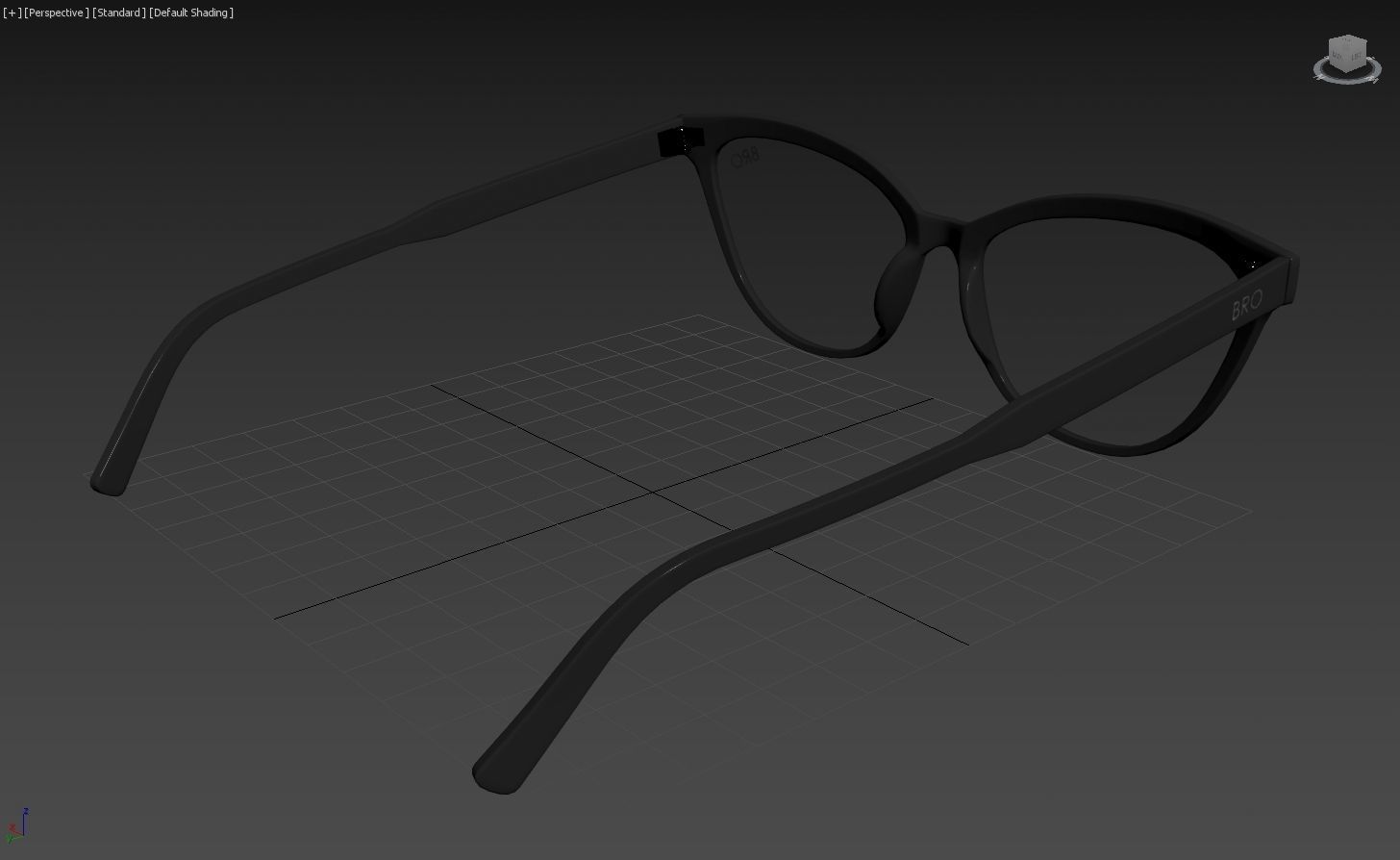 Glasses 04 3D model_5