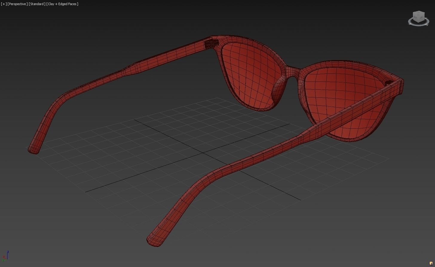 Glasses 04 3D model_7