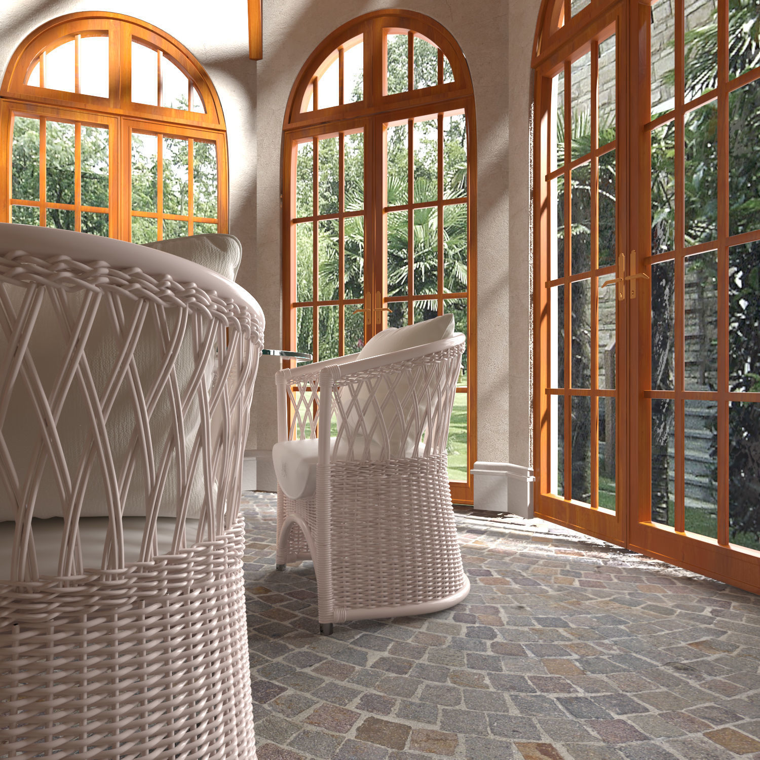 Sun Glass Room 3D model_3