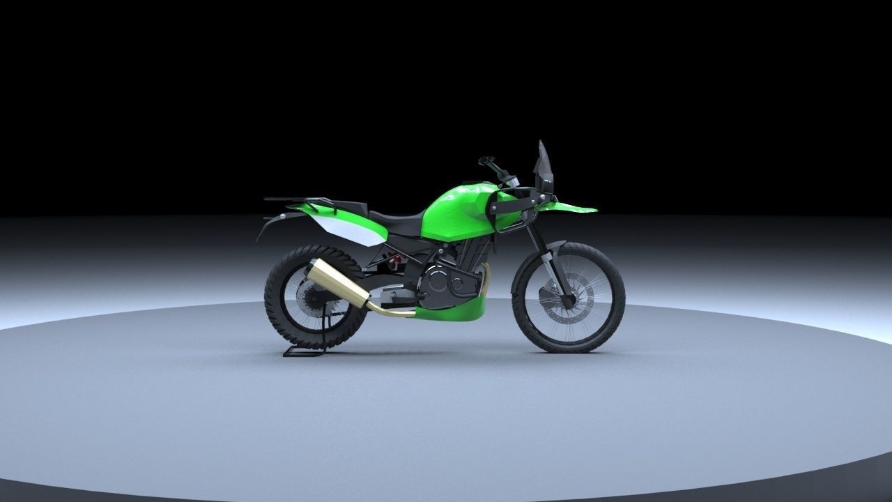 BIKE Himalayan 3D model_2