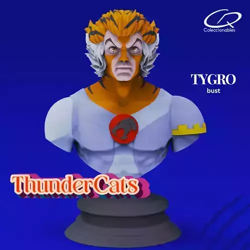 THUNDERCATS VOL1 - Tygro 3D print model