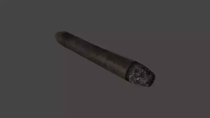 UDUD-006 Cigar Low-poly 3D model