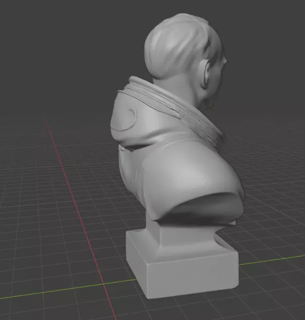 Michael Collins 3D print model_9