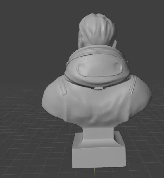Michael Collins 3D print model_13