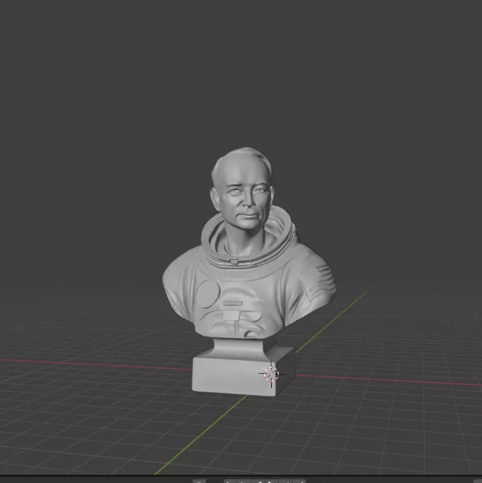 Michael Collins 3D print model_0
