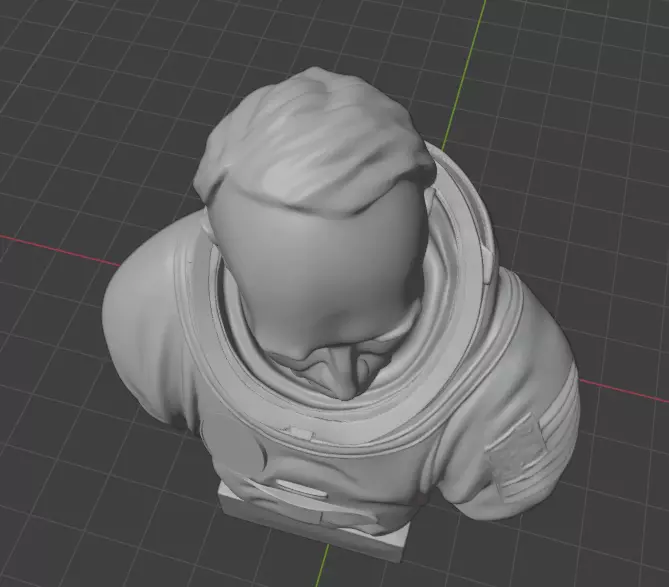 Michael Collins 3D print model_12