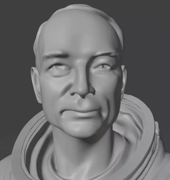 Michael Collins 3D print model_18