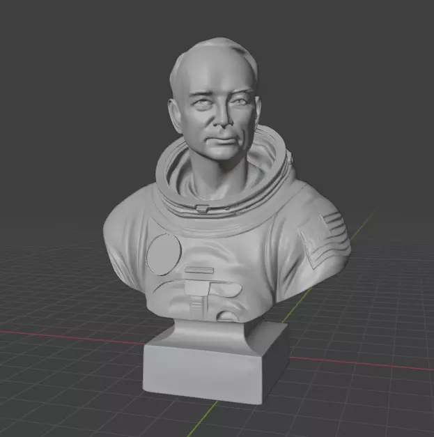 Michael Collins 3D print model_17