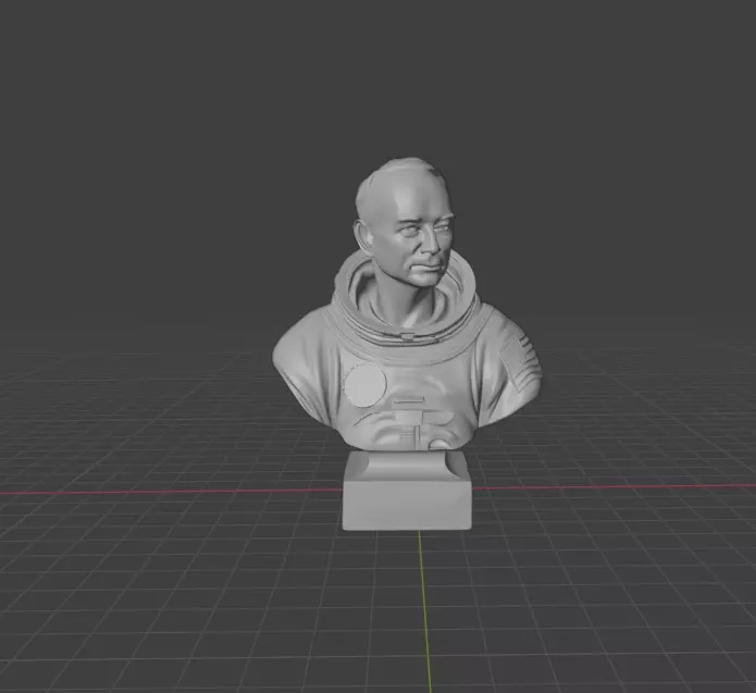 Michael Collins 3D print model_2