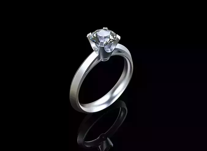 engagement ring 4 prong