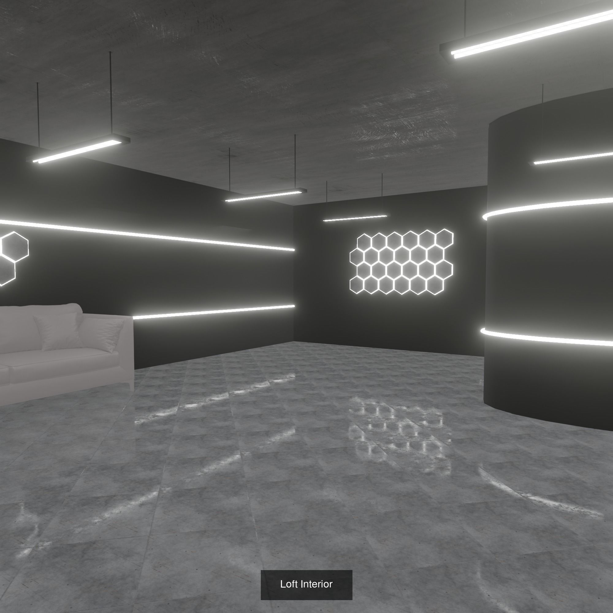 Studio Loft  3D Model Collection_5
