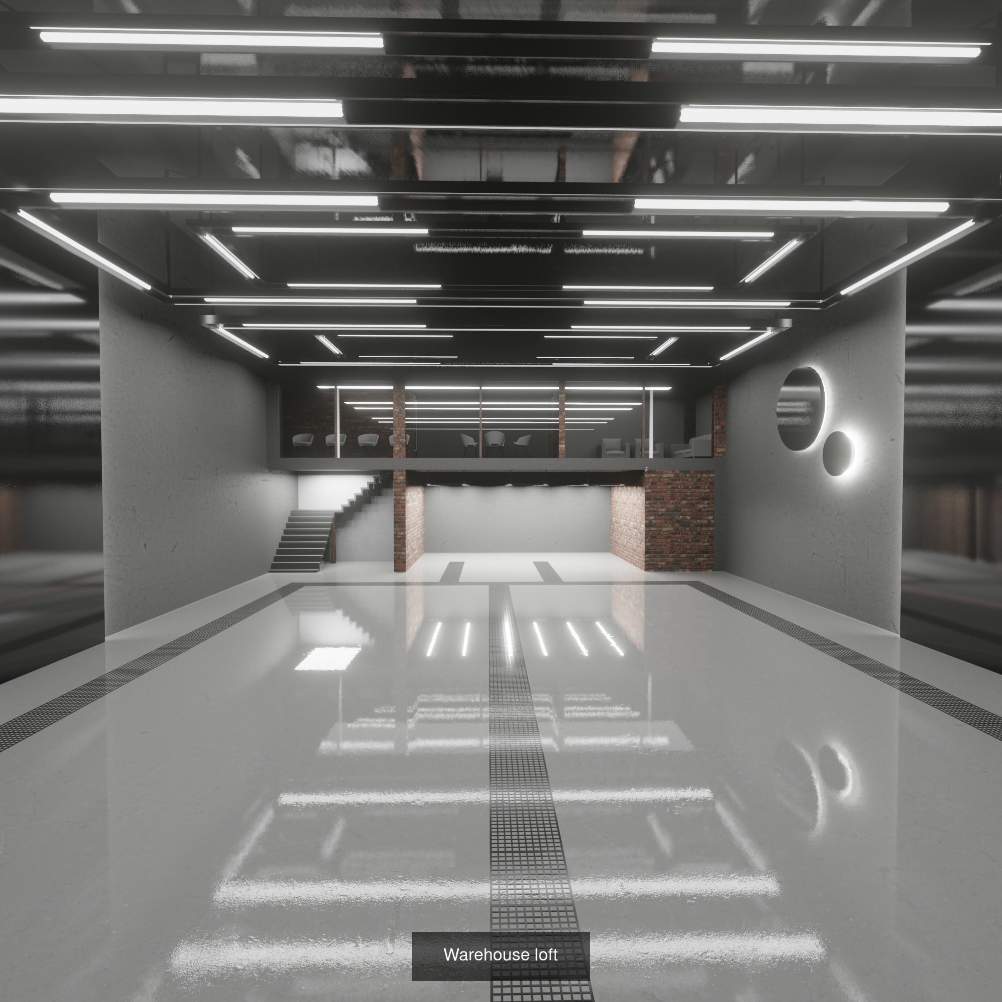 Studio Loft  3D Model Collection_9