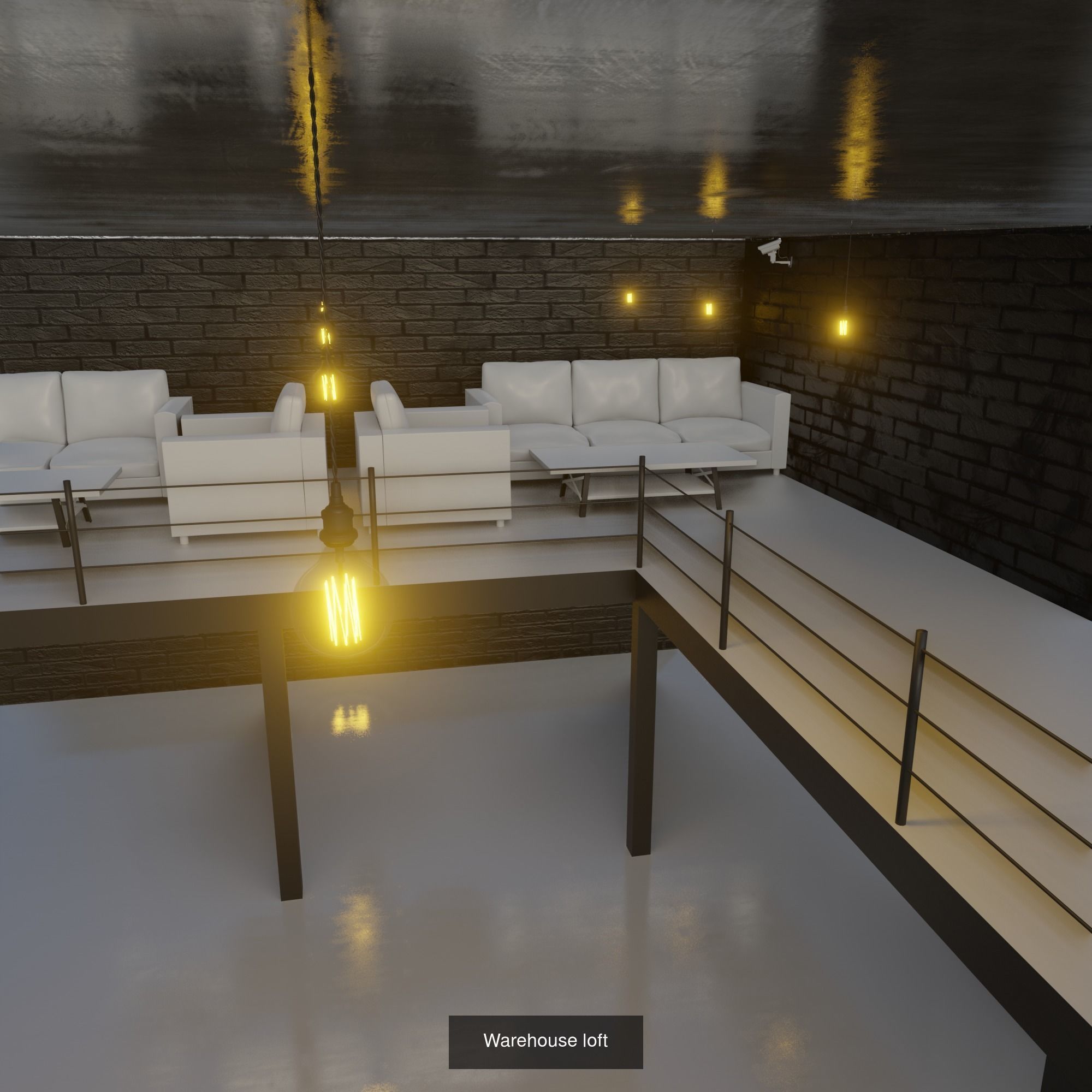 Studio Loft  3D Model Collection_3