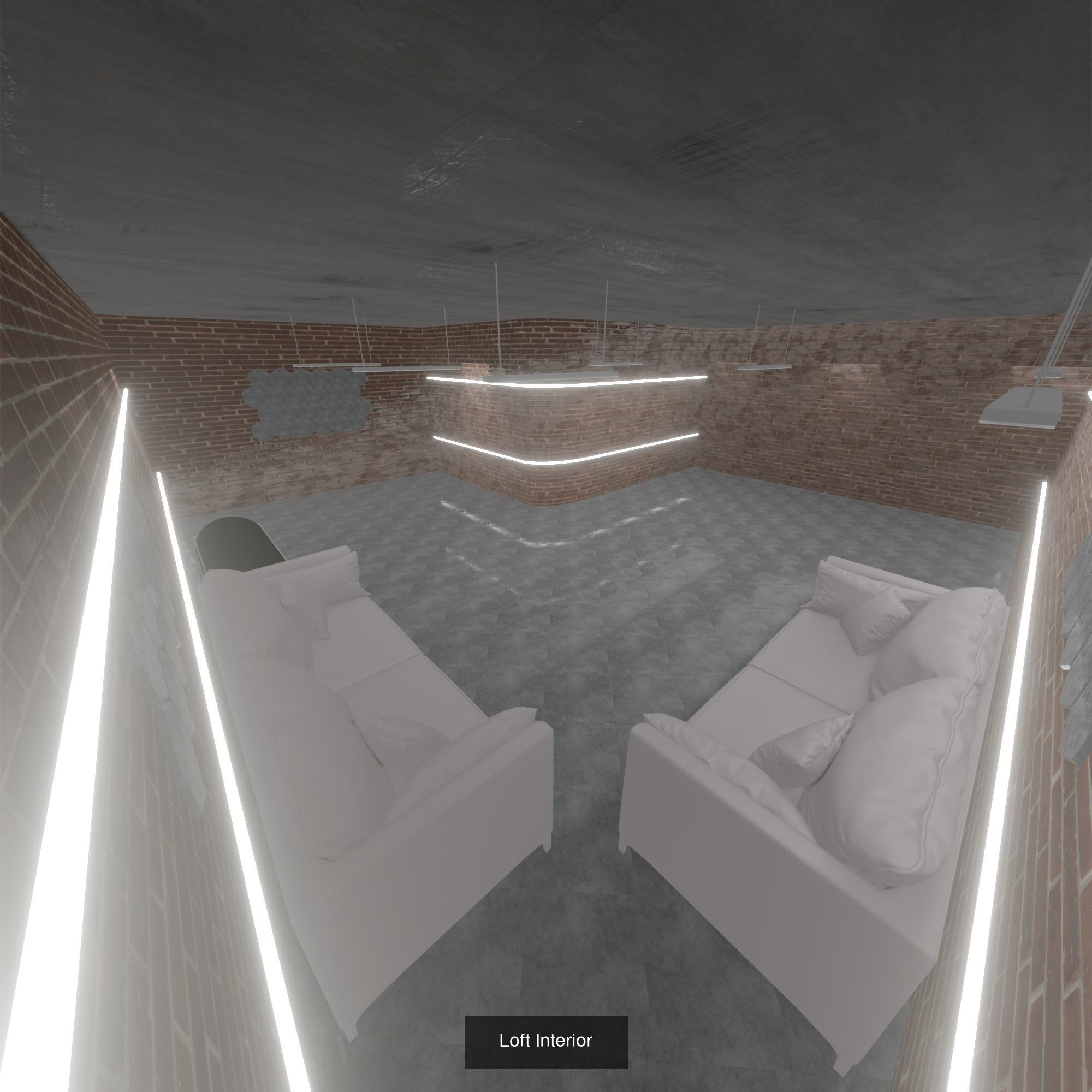 Studio Loft  3D Model Collection_1
