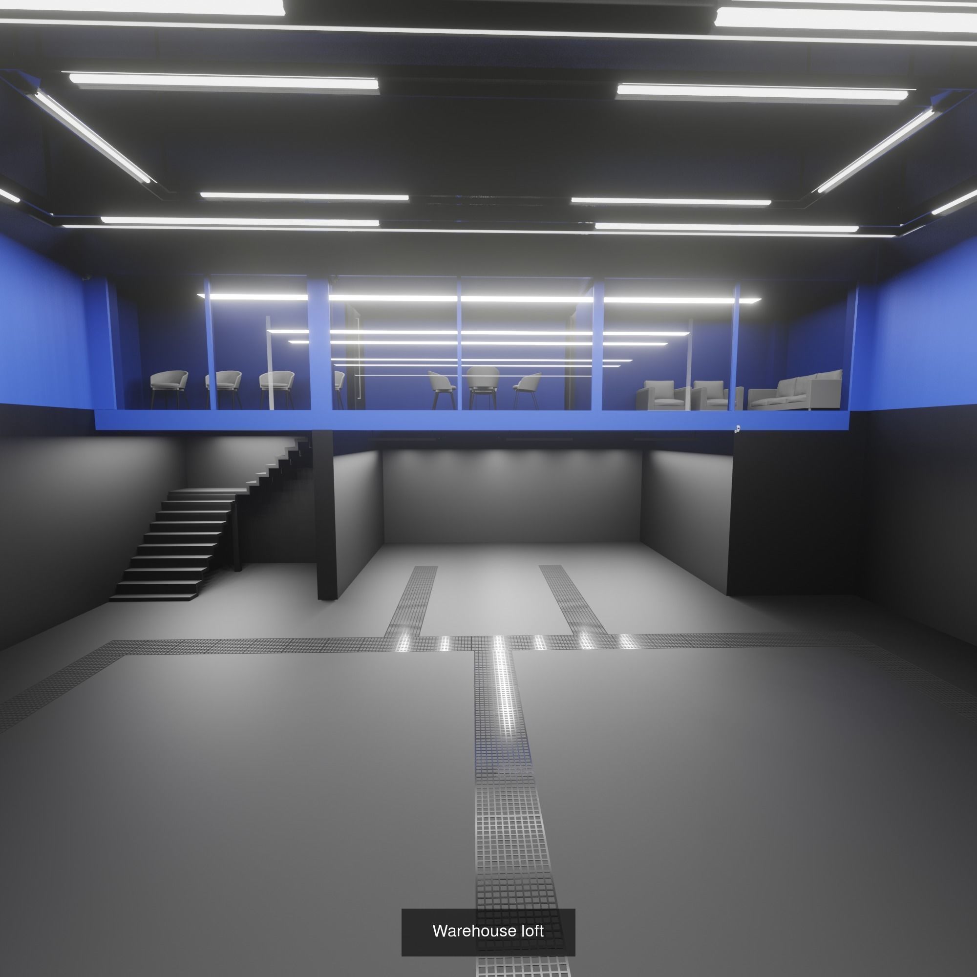 Studio Loft  3D Model Collection_10