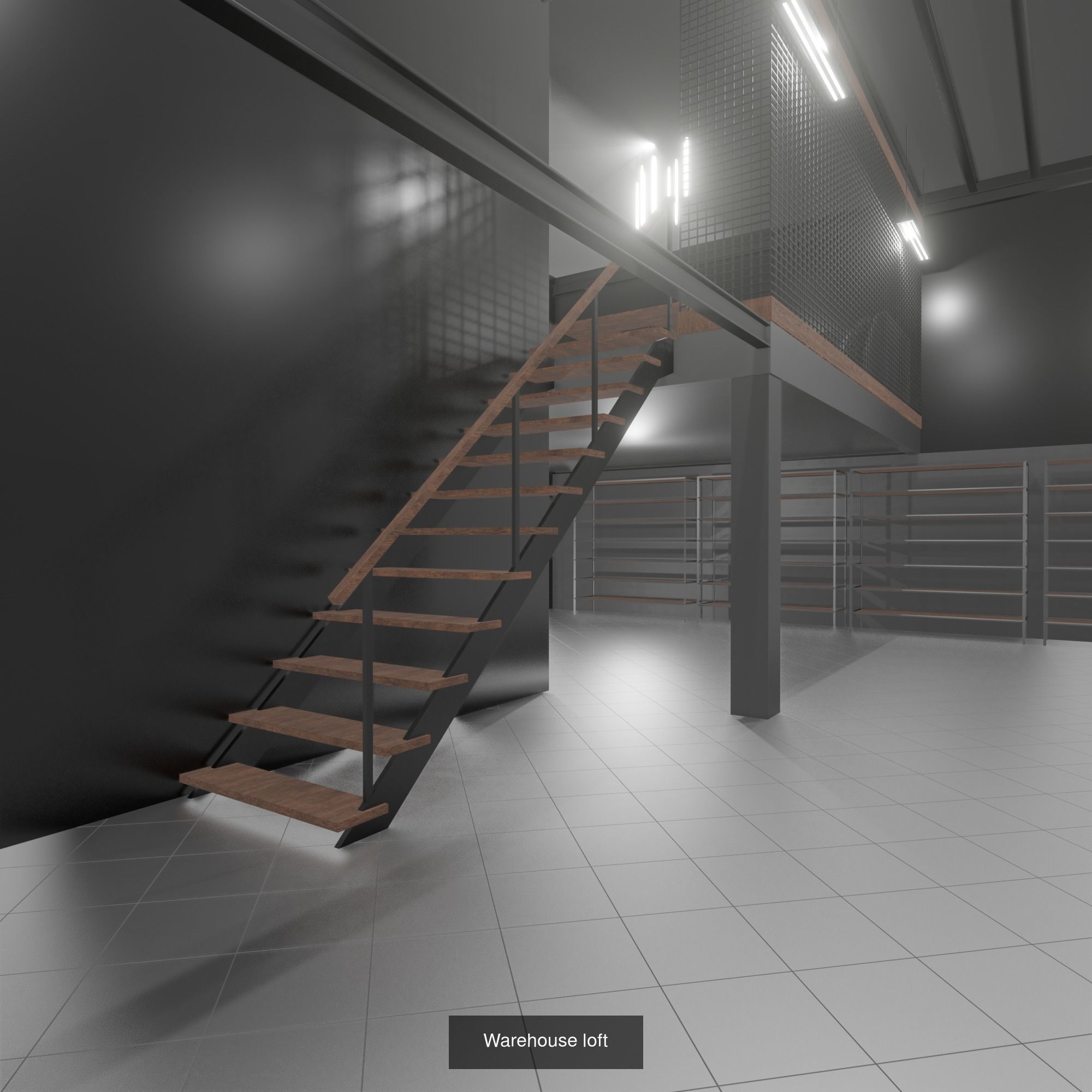 Studio Loft  3D Model Collection_4