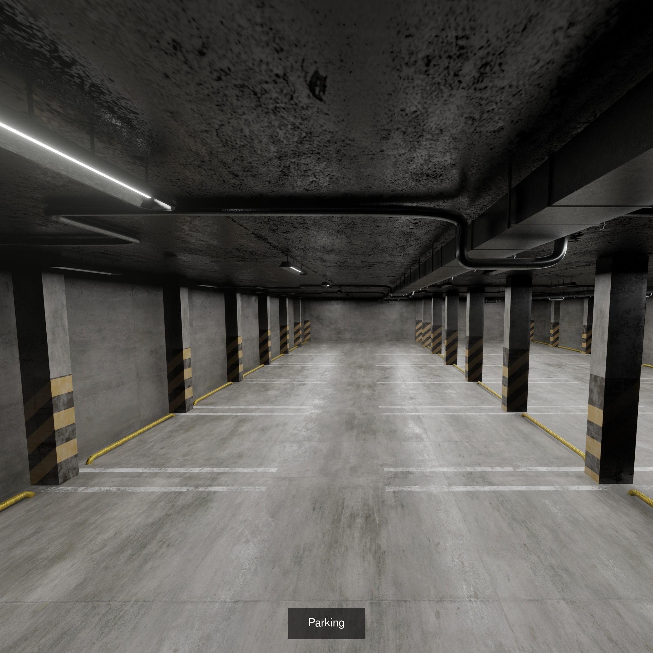 Studio Loft 3D Model Collection_1