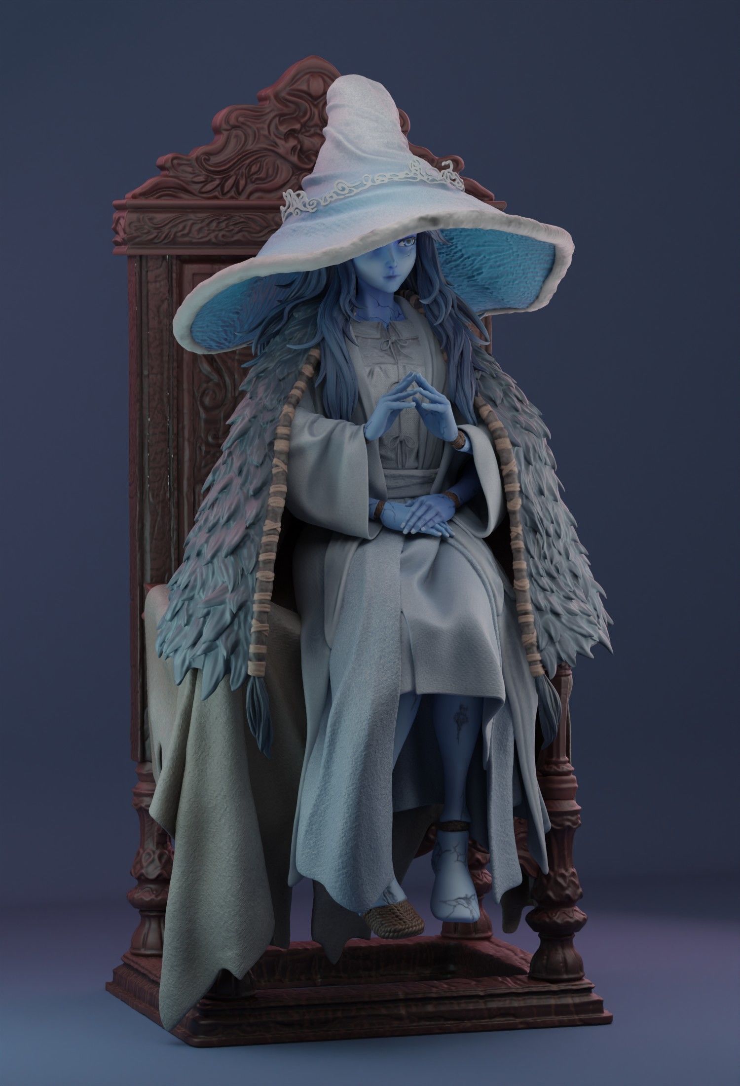 Elden Ring Ranni 3D print model_1