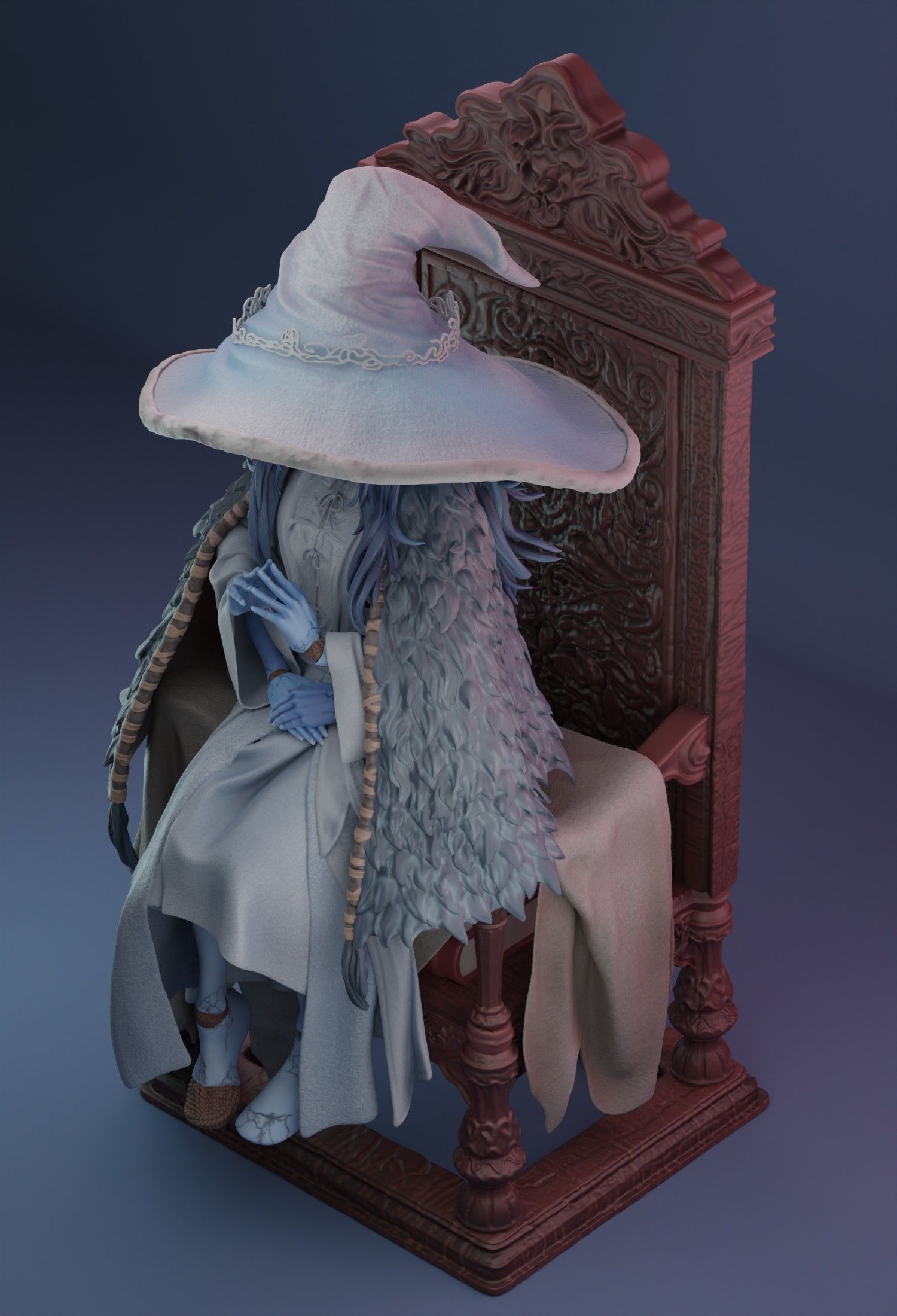 Elden Ring Ranni 3D print model_2