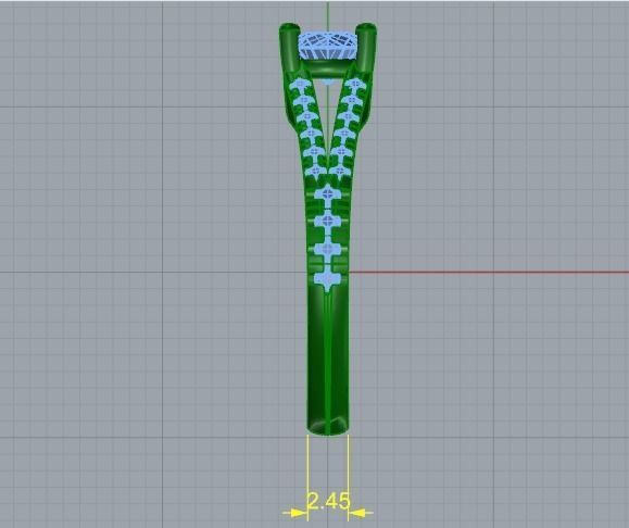 Soliter ring Model 1391 3D print model_5