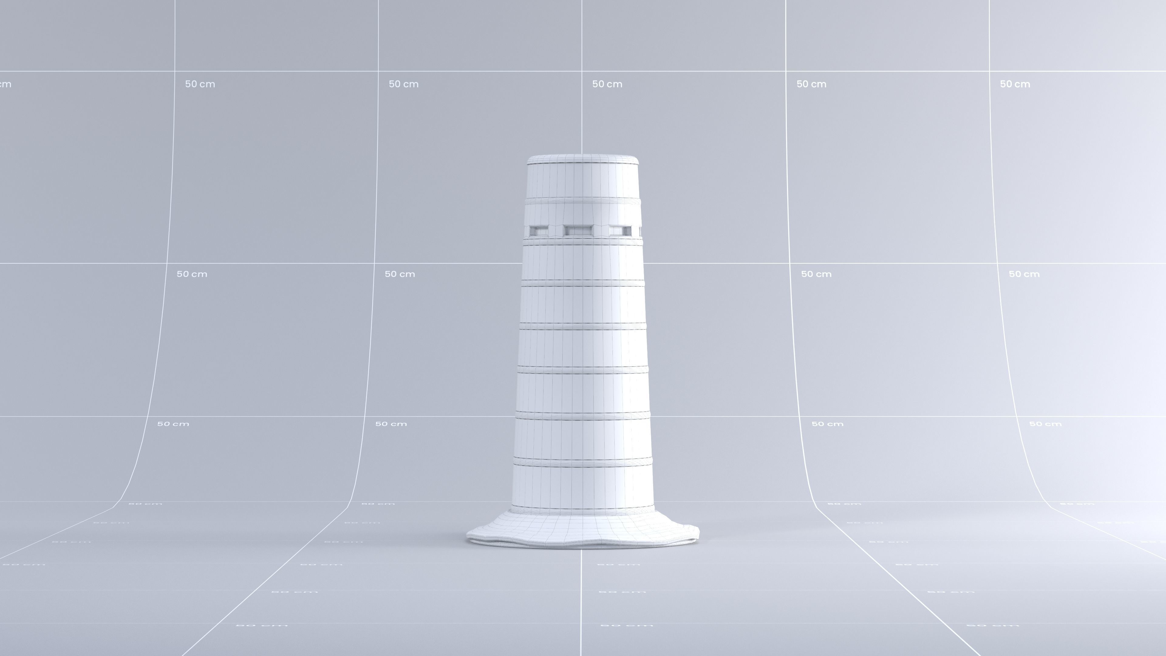 Toronto Safety Barrel 3D model_4