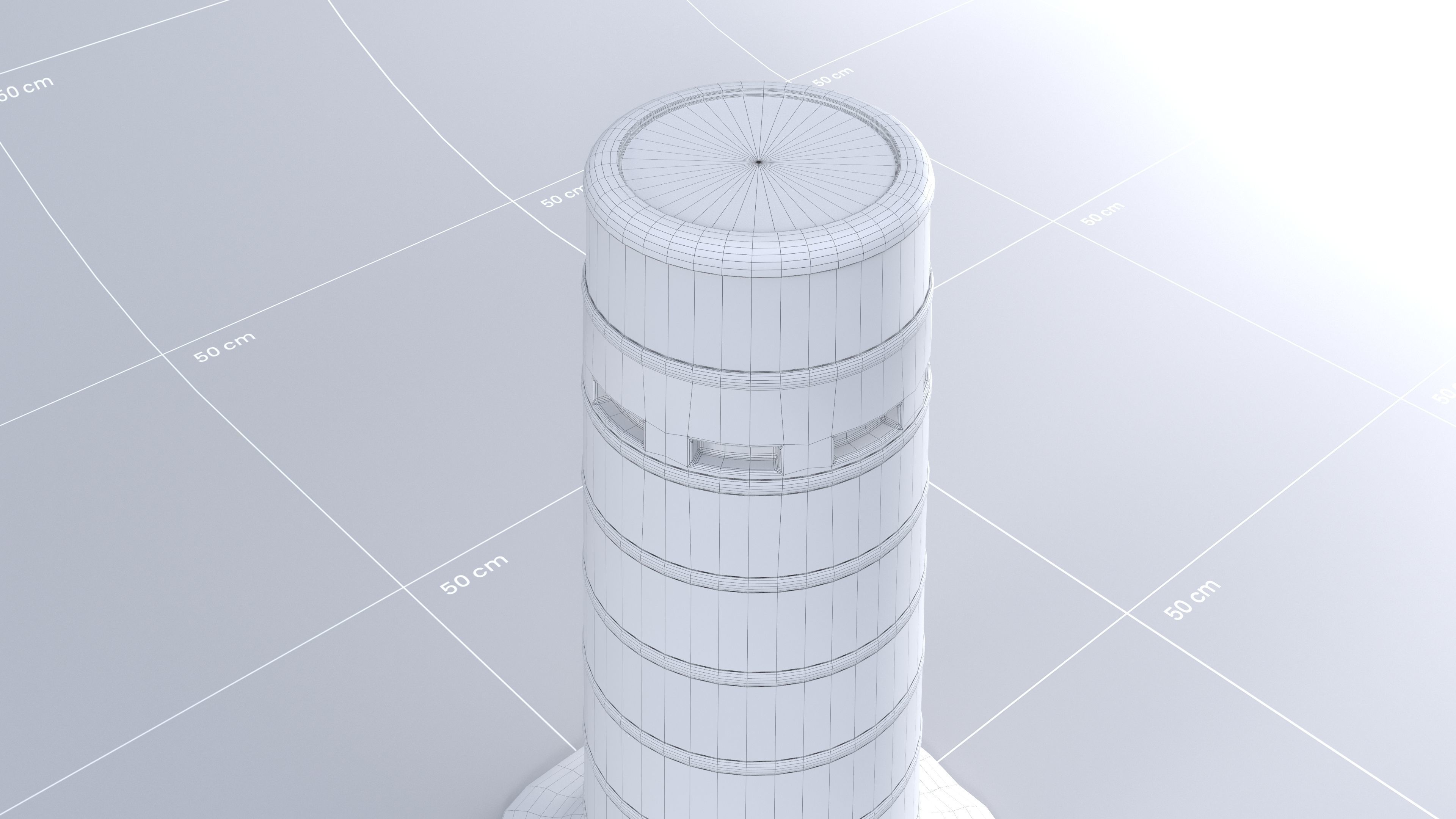 Toronto Safety Barrel 3D model_5