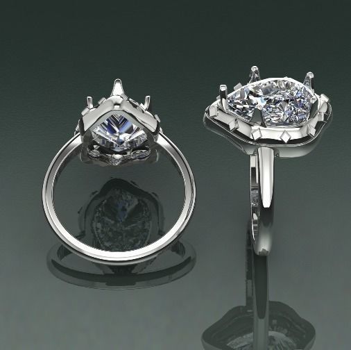 Ring Model 1404 3D print model_1