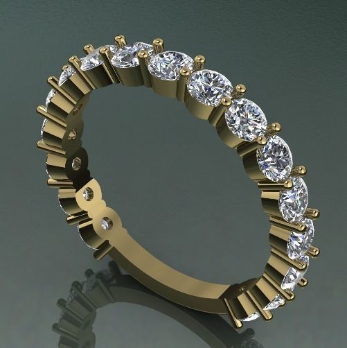 Soliter ring Model 1401 3D print model_1