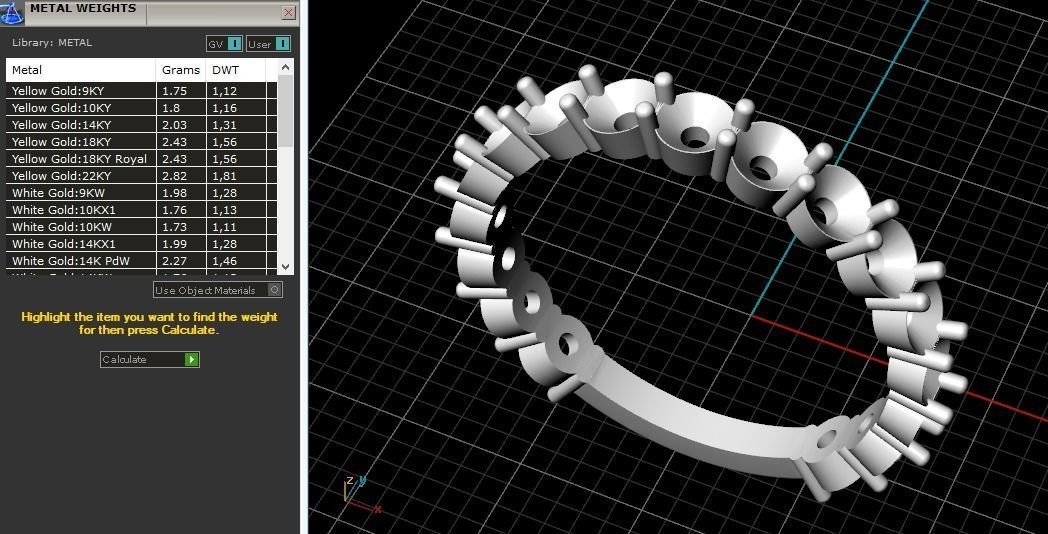 Soliter ring Model 1401 3D print model_2