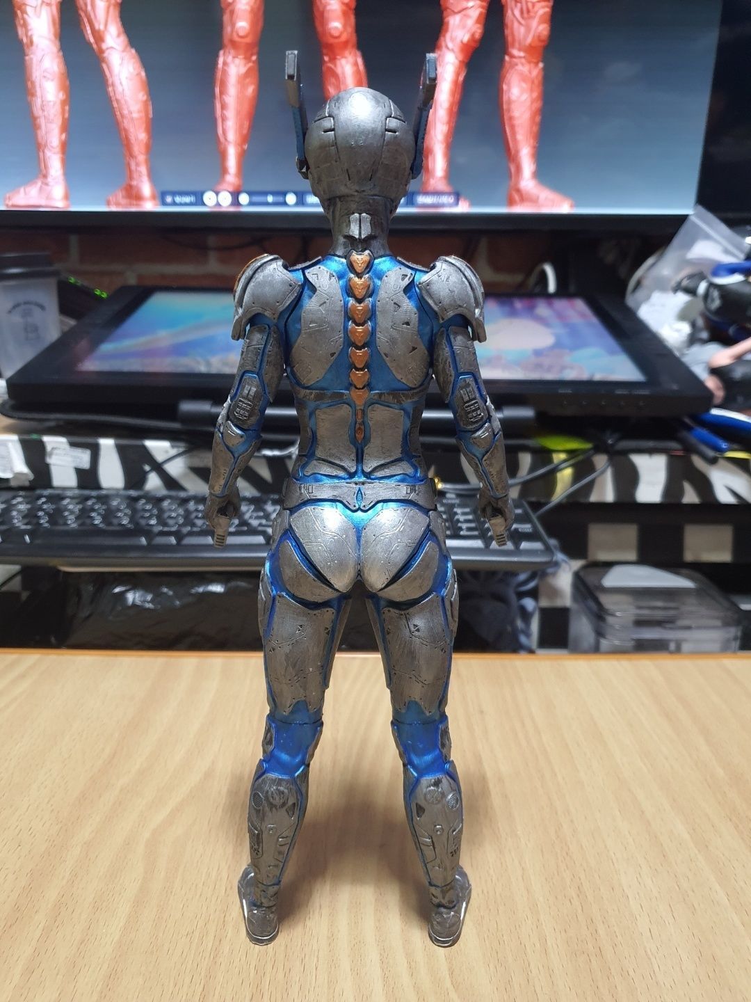 Cyber Soldier 3D print model_2