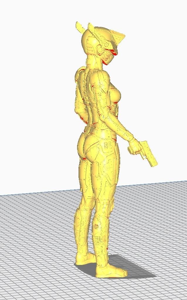 Cyber Soldier 3D print model_14