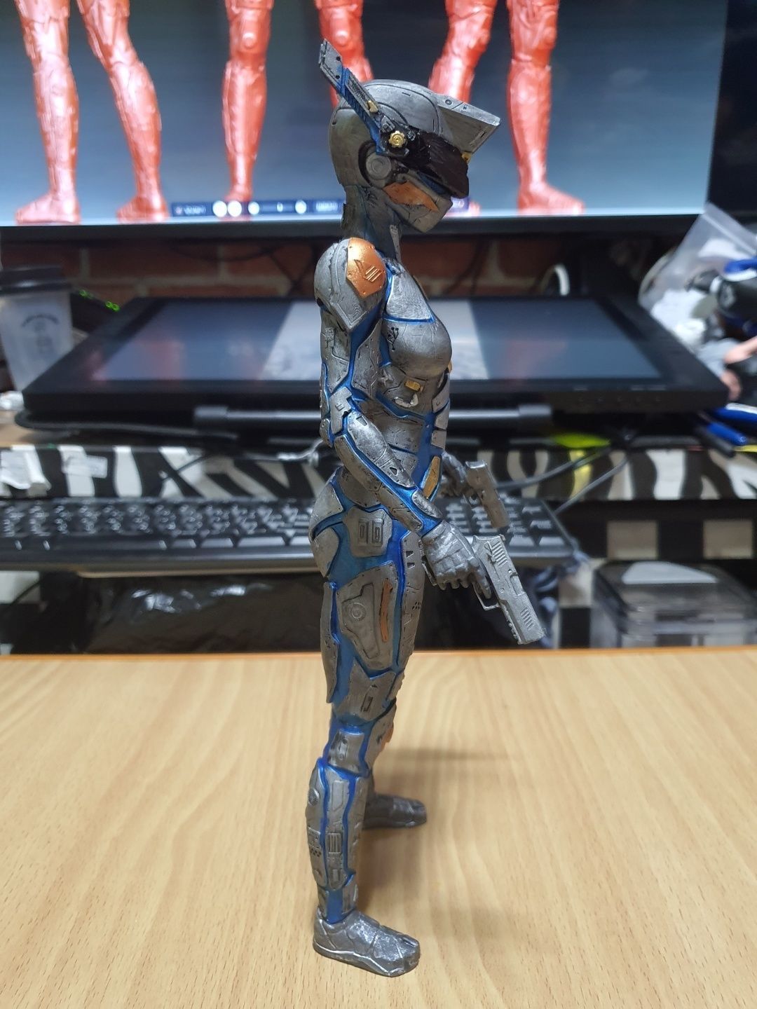Cyber Soldier 3D print model_1