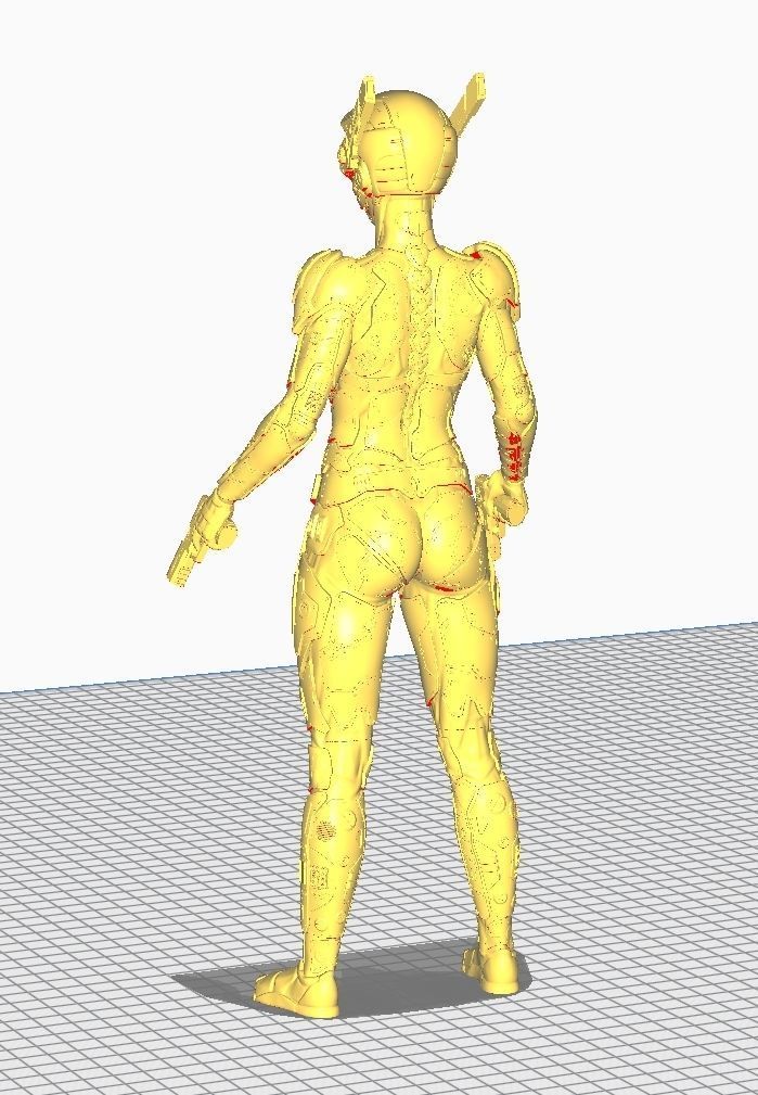 Cyber Soldier 3D print model_13