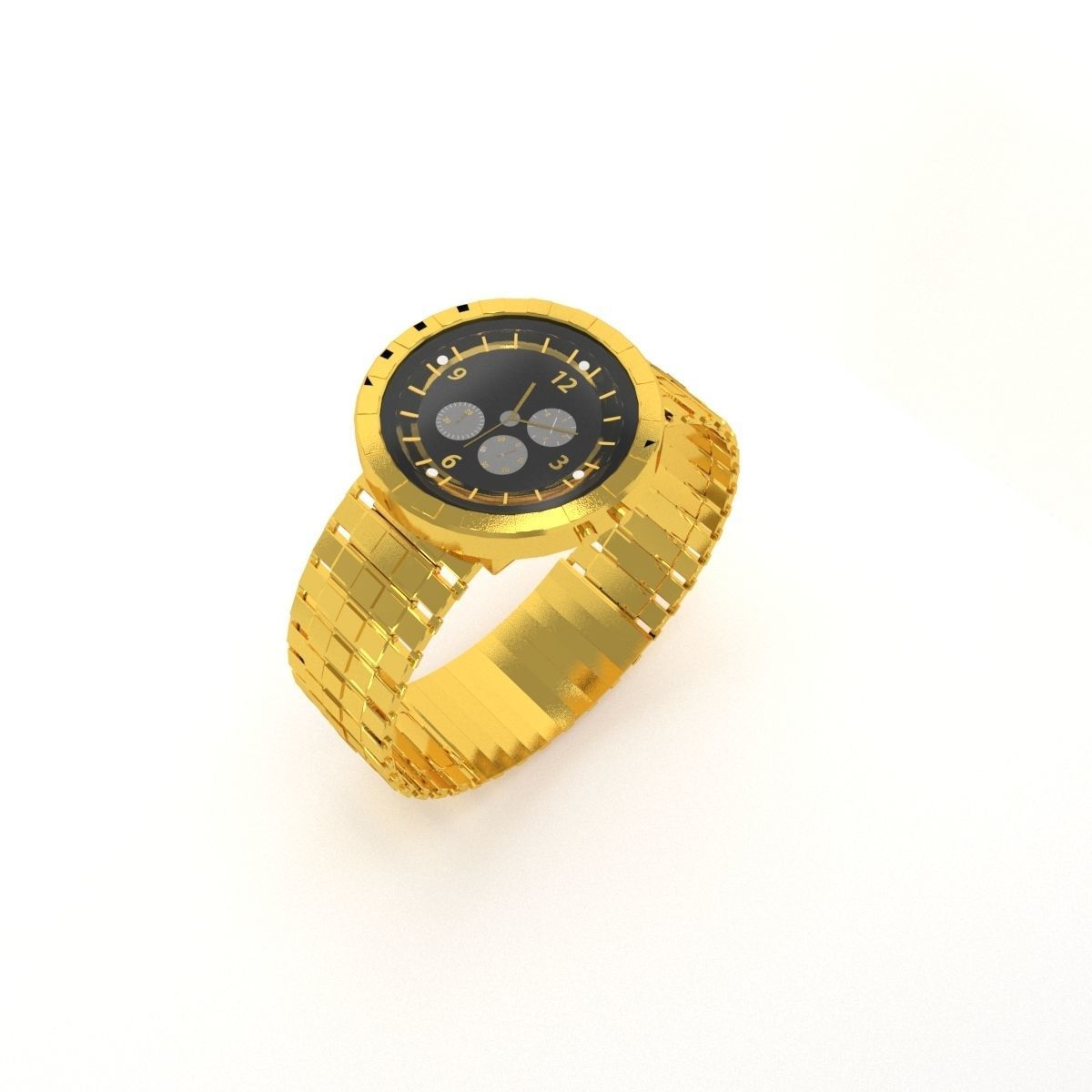 hand watch 3D model_12
