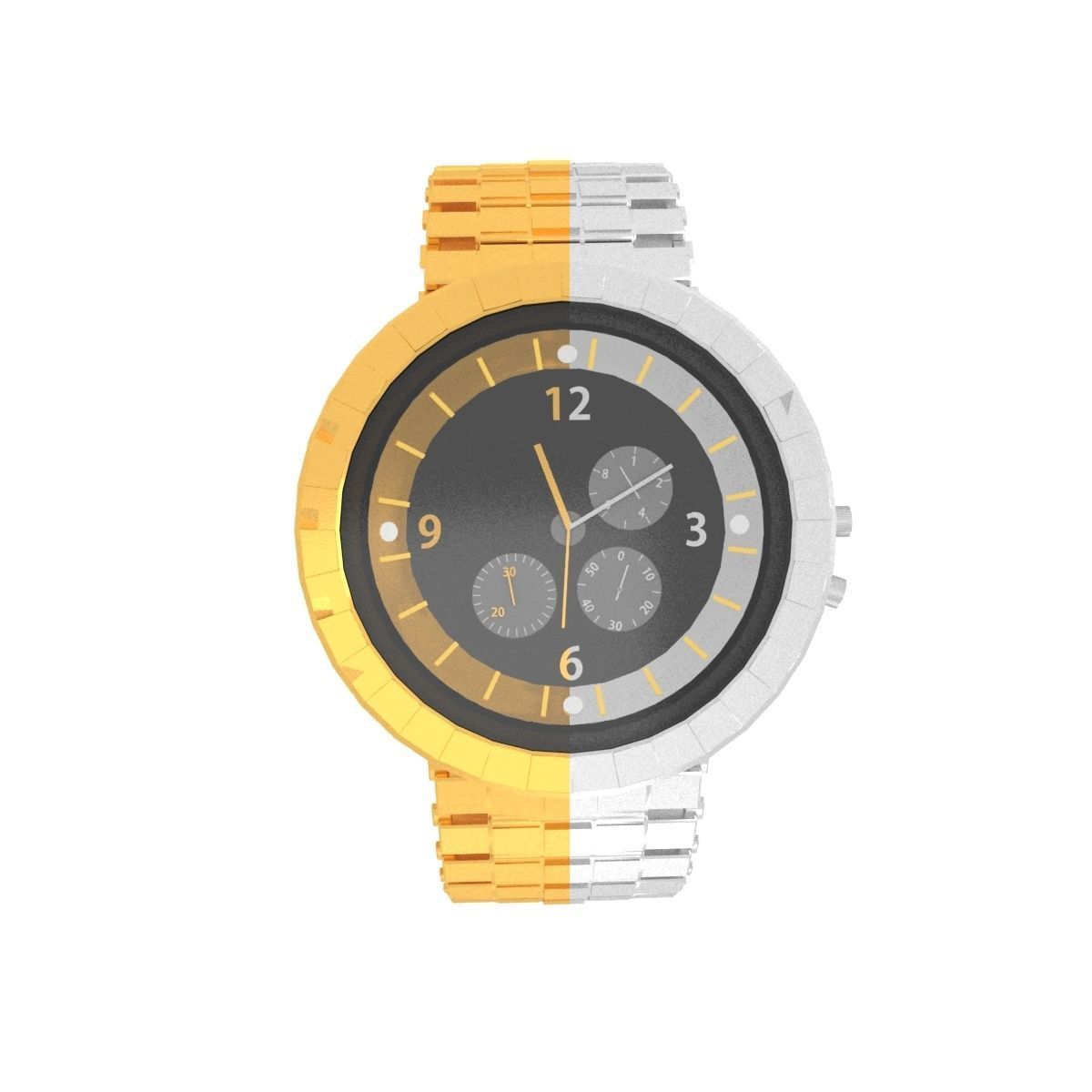 hand watch 3D model_5